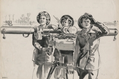 Pte Scott, Pte Milne, Pte Merry.