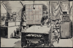 Control Room. Senior Commander Elwes