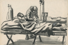 Shock Ward, Evacuation hospital Morhanges