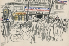 Paris street November 1944