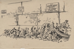 Tuileries wall. Names of those shot on 25th August 1944